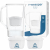 Filtračná kanvica Wessper D1 SOLID FutureFlow 3,3 l biela