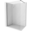 Mexen, Mexen Kioto-X sprchová stena 90 x 200 cm, priehľadná 10 mm, čierna - 800-090-101-70-00-X