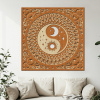 dřevo života Drevená 5 vrstvová mandala YING YANG Rozměry (cm): 60, Barevná kombinace: třešeň-javor