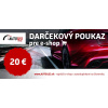 Auto123 Darčekový poukaz 20€ (vytlačený)