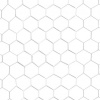 Síť kopaná SEDCO 7,32x2,44 X1,7/2m - SET NA DVĚ BRANKY, bílá