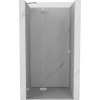 Mexen, Mexen Lunar ľavé výklopné sprchové dvere 70 cm, transparentné, brúsený nikel - 834-070-000-97-00-L