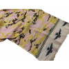 Šatka - Aeronautica Militare Aeronautic Cotton, hnedá, čierna, ružová, žltá (Aeronautica Militare šál šál 70/180 bavlna)