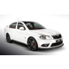 Přední spoiler pod nárazník BT Škoda Octavia II RS facelift -- rok výroby 2008-12