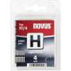 Sponka z jemného drôtu - typ 37 2000 ks Novus Office 105107900 Rozmery (d x š x v) 4 x 10.6 x 4 mm; 105107900