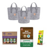 Outdoor Vegan set na pestovanie 3 rastlín