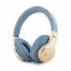 Slúchadlá na uši Bluetooth Guess modré/modré 4G Script