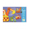 Djeco Duo Puzzle pohyblivé vozidlá DJ08170