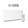 Xtend Home topný infra panel, bezrámový, 420W, 230V, bílý, Wi-Fi, Tuya XTH-IRP-W420