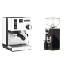Rancilio Silvia BC, white + Eureka Mignon Turbo, CR black
