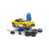 BRUDER Autoservis, roadster a mechanik 62112, 62110