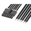 Kabel pro připojení k desce, 600mm, Cín, 25 A, rozteč 5.7mm, řada: Mega-Fit, Molex
