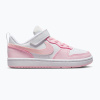 Detská obuv Nike Court Borough Low Recraft white/pink foam