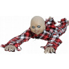 Guirca Zombie ležiaci na zemi s efektmi 90cm