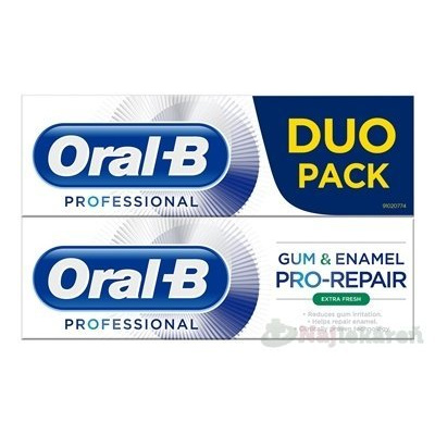 Oral-B PROF.GUM&ENAMEL PRO-REPAIR Extra Fresh DUO, zubná pasta