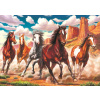 ART PUZZLE Puzzle Divoké kone v údolí 1000 dielikov