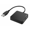 Hama 200121 USB 2.0 hub, 1:4, čierna