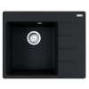 Franke fragranit drez CNG 611-62 TL/2 onyx 620x500,sifón FRA 114.0637.503