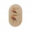 Ravak Espirit 2-výtoková umývadlová batéria, Rose Gold Brushed ES065.60RGB.O2.RB07E X070362