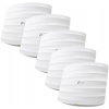 TP-Link EAP245, 5-pack - stropný AC1750 Dual Band Wi-Fi AP, 2x RJ45, Wi-Fi štandardy a/b/g/n/ac