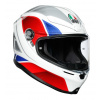 Prilba AGV K6 Multi Hyphen bielo červeno modrá