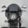 Loster 1 MS - Akrylové plexisklo pre Yamaha XV 1900 Raider 2008-2018, Farba plexiskla svetlo dymové, Farba montážnej sady Čierna