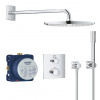 GROHE 34730000 GROTHERM Sprchový termost.set s hlavovou sprchou Cosmopolitan 310 Chróm GRO 34730000