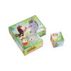 Janod Farm Kartónové obrázkové kocky Farma 9 ks