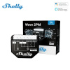 Shelly Qubino Wave 2PM Inteligentné relé s 2-kanálovým meračom výkonu s protokolom Z-Wave