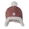 LODGER Hrejivá čiapka Hatter Folklore Fleece Rosewood 0 - 3 m