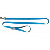 Trixie Neónové vodítko so svietiacou karabínou SL 1,2-1,8m/25mm modrej - DOPREDAJ (RP 0,30 €)