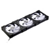 Phanteks D30 PWM Regular Airflow D-RGB PC vetrák s krytom čierna (š x v x h) 140 x 30 x 140 mm; PH-F140D30_DRGB_PWM_BK01_3P