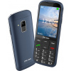 Mobilný telefón CPA Halo 28 Senior modrý s nabíjacím stojanom (CPAHALO28BLUE)