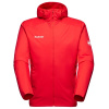 Pánska zimná bunda Mammut Rime IN Flex Hooded Jacket Men mammut red