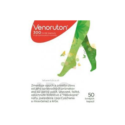 Novartis s.r.o. Venoruton 300 cps dur (blis.PVC/Al) 1x50 ks