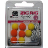 Penové Plávajúce Boilies LK Baits ZIG RIG Pop-Up 10mm Black/Yellow