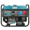 Könner & Söhnen KS 7000E-1/3 motorové generátory 5000 W 25 l Benzín Černá, Modrozelená