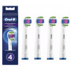 Hlavy elektrických zubných kefiek Oral-B Pro 3D White, 4 kusy (Originálne hlavice zubnej kefky ORAL-B EB18pRX PRO 3D WHITE 4 ks)