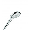 HansGrohe Croma Select E - Sprchová hlavica Vario, 3 prúdy, biela/chróm 26812400