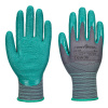 PORTWEST Rukavice Grip 15 Crinkle A313, nitrilové POR-A313G3RXL XL Šedá/zelená