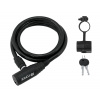 FORCE Zámok F ECO špirálový s držiakom 120/8mm