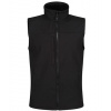 Regatta Pánska softshellová vesta TRA788 All Black XXL