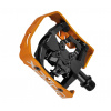 Pedále X-PEDO Milo Black/Orange