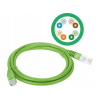 Patchcord Alantec U/UTP 5e RJ45 / RJ45 0,5 m zelený