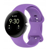 eses Silikónový remienok pre Google Pixel Watch 3, 41 mm, veľkosť L- Fialový