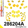 286204A: Full suspension bush kit R33 R34 AWD SPORT 22mm Custom 281401 286219 (R34 GTR) - 2x281736,1x281737 281788 0 pcs