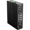 D-Link DIS-200G-12PS sieťový switch RJ45 / SFP 12 portů funkcia PoE; DIS-200G-12PS