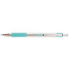 Guľôčkové pero, 0,24 mm, stláčací mechanizmus, nerezová oceľ, farba tela: pastelová zelená, ZEBRA 