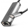 AXAGON ADE-25RC USB-A 3.2 Gen 1 - 2.5 Gigabit Ethernet síťová karta, Realtek 8156, auto install,šedá