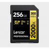 Lexar SDXC Pro 2000X UHS-II U3 R300/W260 (V90) 256GB LSD2000256G-BNNNG